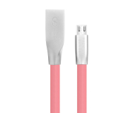 VIGGO DESIGN USB-microUSB 1m Różowy - 1457528 - zdjęcie 4